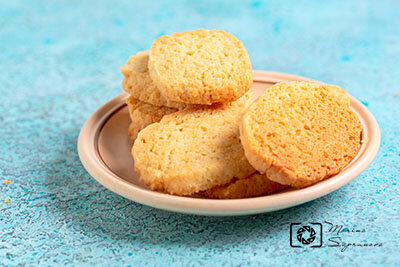 Быстрое песочное печенье.