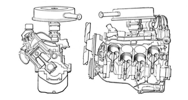 Pontiac Trophy 4 Engine (195 CID)