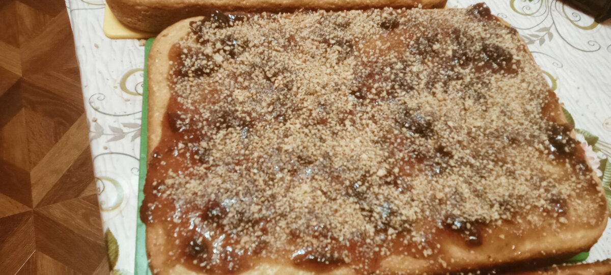 Бисквитный пирог фото