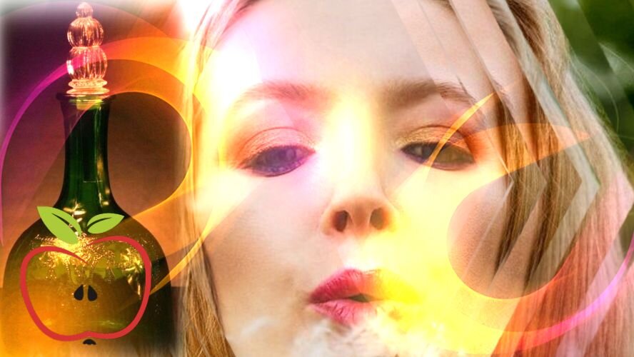 Уксусные ботокс-патчи от морщин на лбу // коллаж pixabay.com