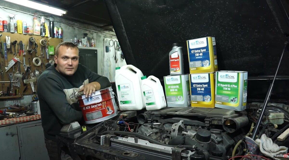 Весь последний год известный YouTube авто блогер из Кировска Миша Яковлев выбирает для своих проектов автомасла GT OIL.