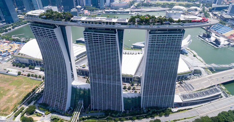 Комплекс Marina Bay Sands в Сингапуре