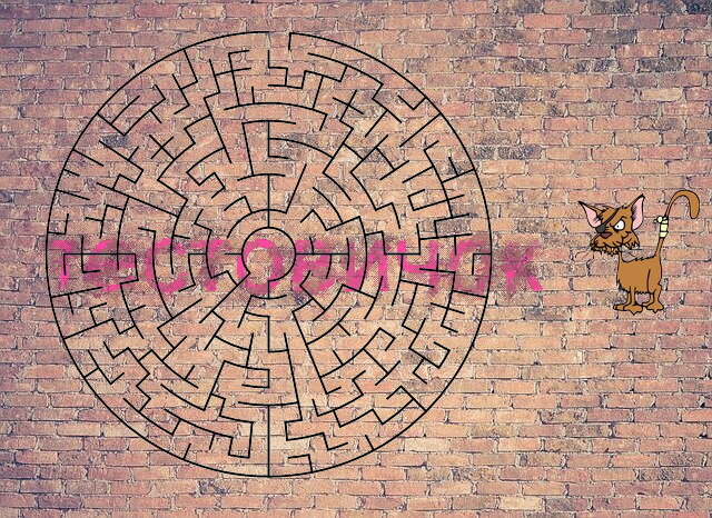 авторский лабиринт.