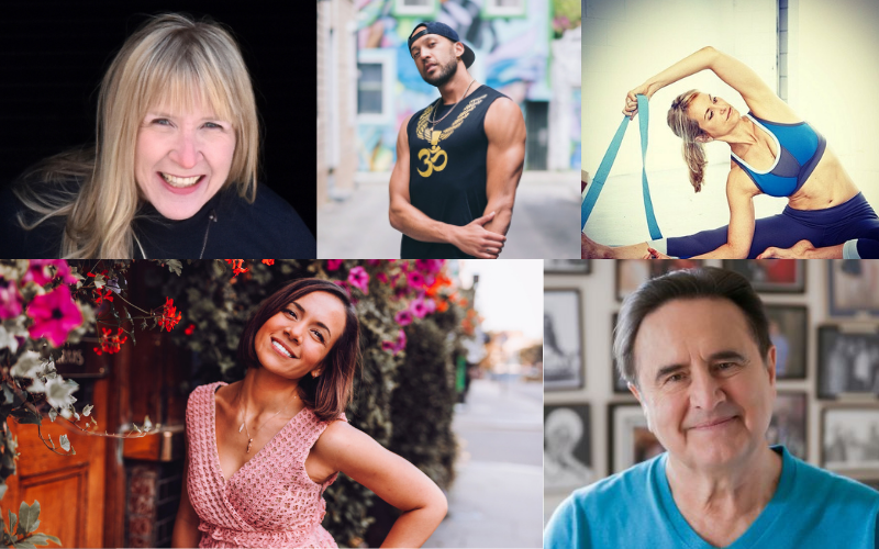 Верхний ряд, слева направо: Шелли Проско, Роки Херон и Трина Алтман. Нижний ряд, слева направо: Селест Перейра и Ларри Пейн