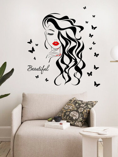 Интерьерные наклейки VEROL "Красота", 64х38 см.