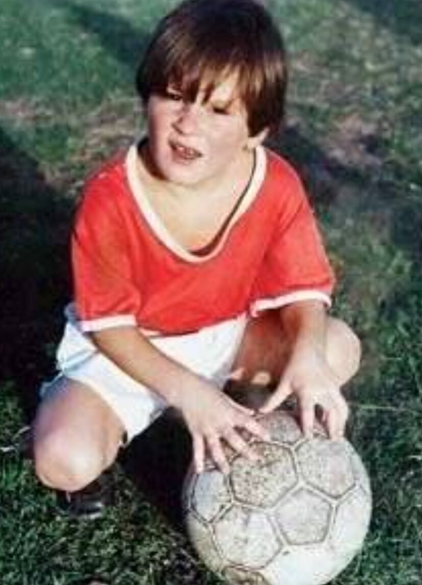 Лионель Месси в детстве 