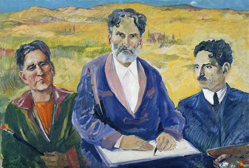 Три возраста. Автопортрет, 1949
