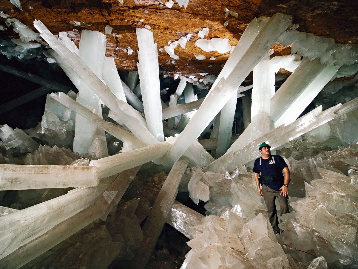 Пещера кристаллов (Cueva de los cristales), Мексика