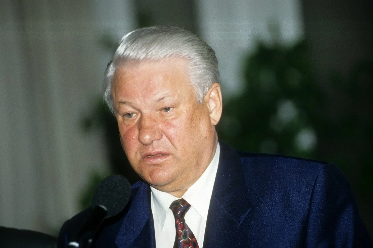 Ельцин 2000 год. Боис Николаевич Ельцин.