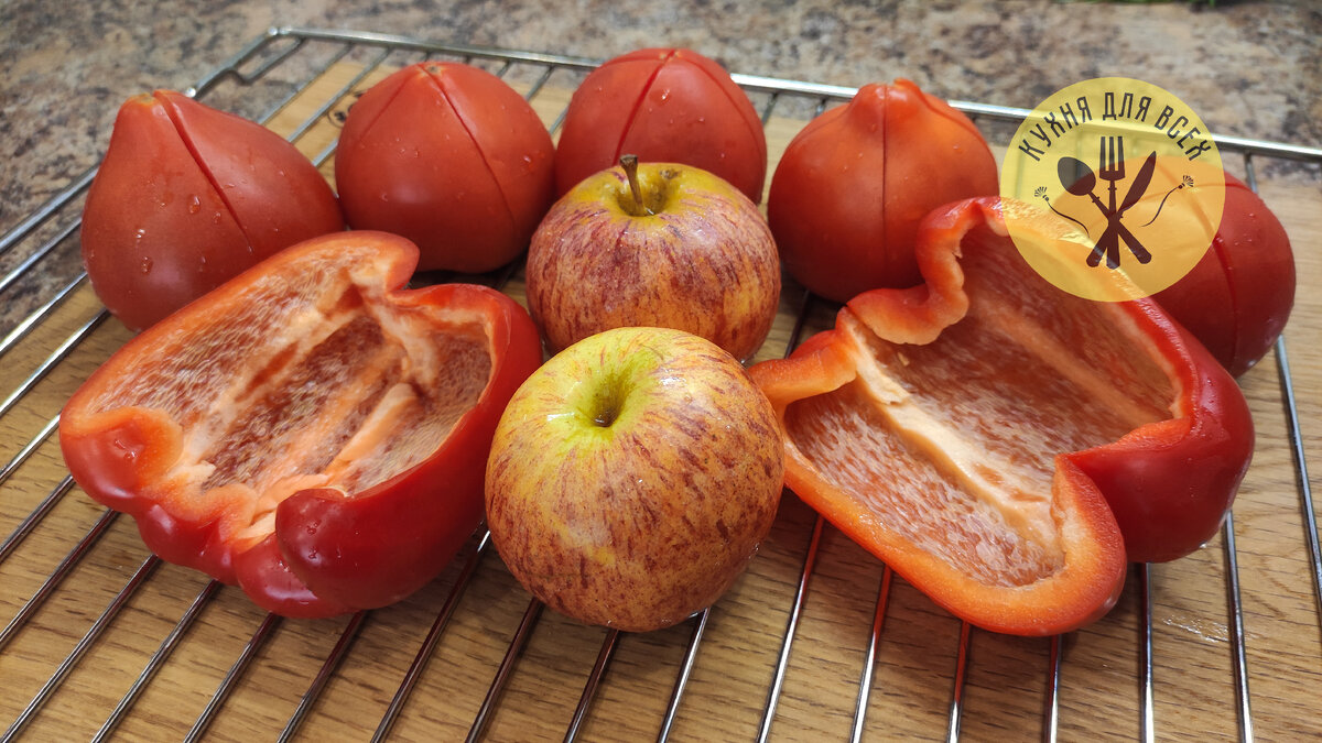 Ингредиенты для приготовления кетчупа