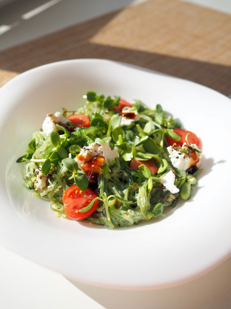 Рецепт в одной сковородке за 5 минут :)