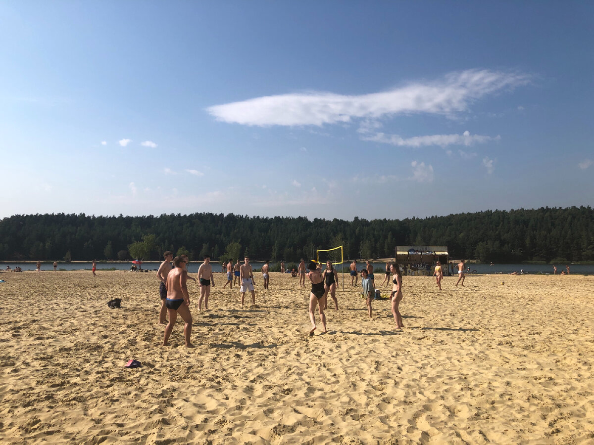 Фото автора. Волейбол в Лыткарино.