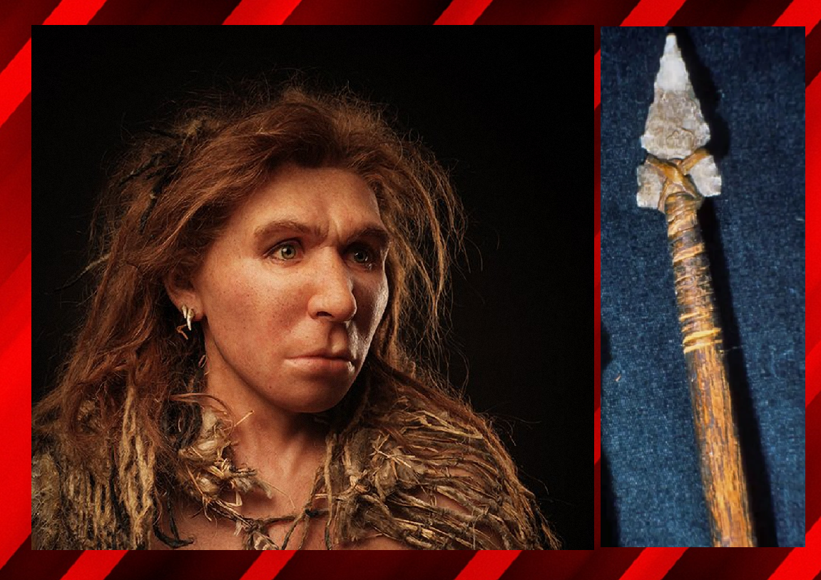 Реконструкция облика неандерталки.