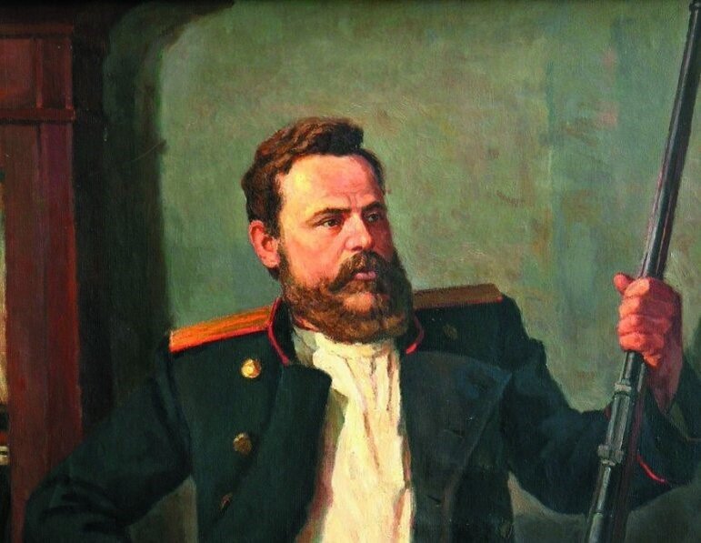 С.И. Мосин конструктор 3-х линейной винтовки образца 1891 года (1849-1902)