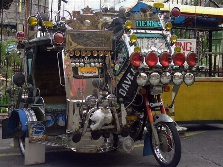 Стильный рикша