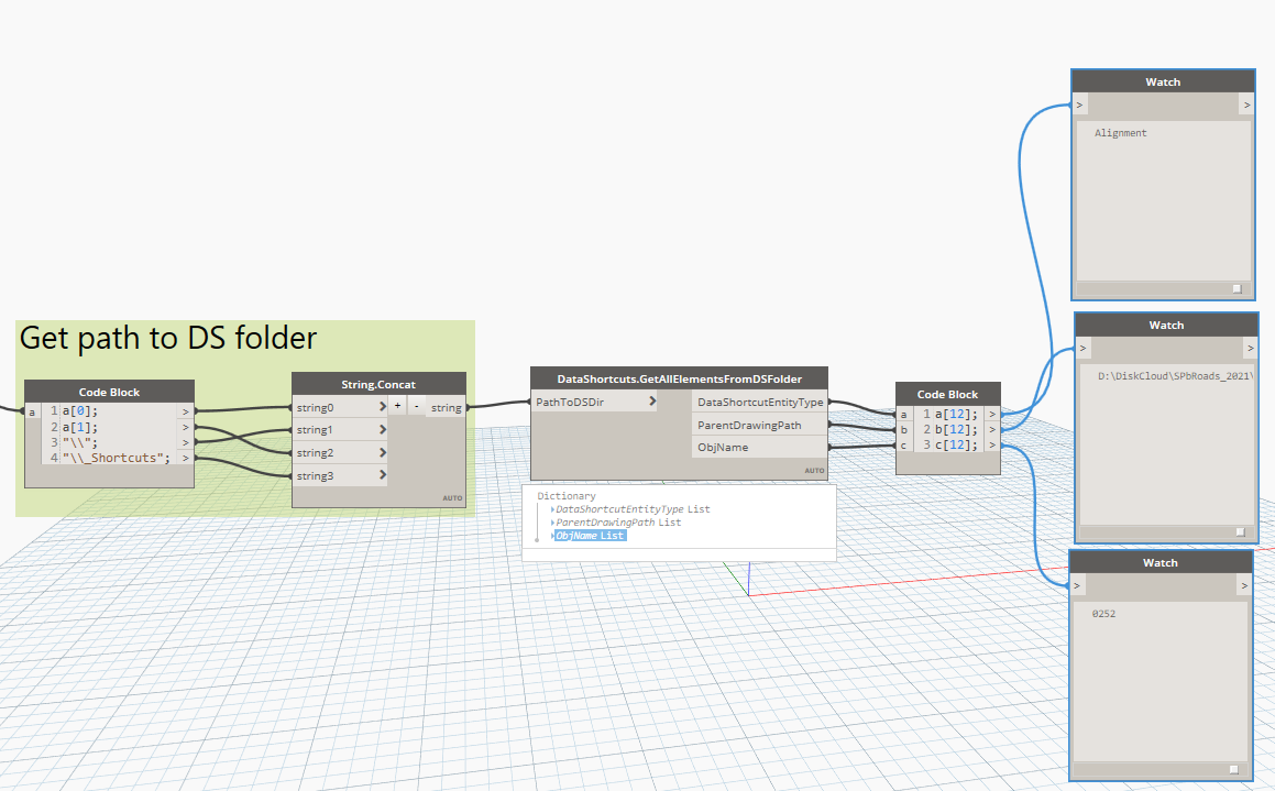 Civil 3D API. Работаем с быстрыми ссылками - Часть 1 | Хроники Георга | Дзен