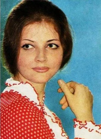 Ольга Науменко в юности 