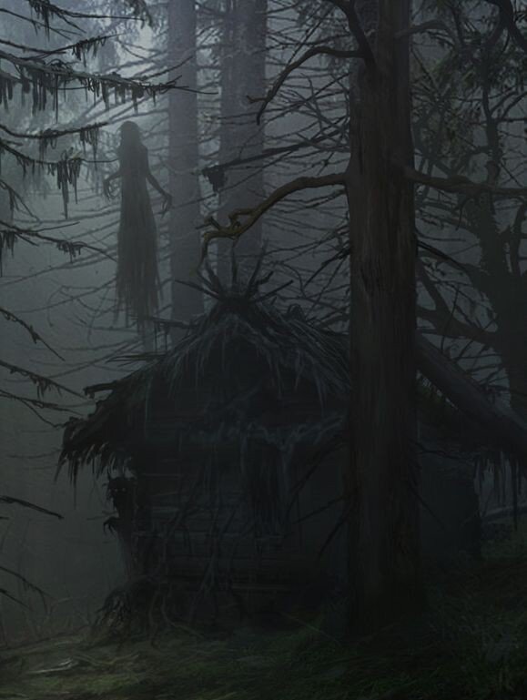 Лес, как и многое другое на нашей планете, не изучен на 100%. И зря вы думаете, что медведи и волки - самые страшные и опасные его жители.
Эта история произошла с моим знакомым больше года назад. Далее от лица знакомого.
Пошли мы с компанией за грибами. Лес наш я вообще как пять пальцев знаю, мелкими ещё бегали там, играли. И вот по осени собрались, трое нас было: я, Митька и Саня. Взяли корзинки да пошли. Часов 9 утра было, туман сильный, на траве роса, и дышать так приятно. Я ушёл далеко вперёд, впрочем, как и обычно. Как тут можно заблудиться в трех соснах. Я шёл, погруженный в свои мысли, собирал грибы, как вдруг заметил, что голоса моих товарищей смолкли. Я обернулся, а вокруг никого, только деревья, окутанные туманом. 
-Мииитя
Ответа не последовало.
- Саша!
Аналогично.
Я пошёл в обратную сторону, попутно выкрикивая имена. Все мои попытки отыскать парней успехом не увенчались. Так я бродил по лесу около часа. Вдруг начало темнеть, хотя ощущалось, что сейчас полдень. Я перестал понимать, что вообще происходит. Стало холодно. У меня с собой не было никакого источника света, я шёл по лесу, натыкаясь на пни и валежник. Горло начало болеть от того, что я долго и громко кричал. Сил не было, и я сел на пень отдышаться. Рядом с левым ухом я услышал свист. Звук был рядом, как будто кто-то стоит за спиной и насвистывает мне на ухо. Я резко обернулся, но никого не увидел. "Чертовщина какая-то"- решил я и поднялся, чтобы продолжить поиски, но что-то резко сковало мои ноги, и я упал на землю, лицом впечатался в грязь, хотя изначально было сухо. Я быстро поджал ноги к себе, чтобы разорвать то, что их связало, но это нечто никак не хотело отступать. Мне пришлось сильно постараться, чтобы выпутаться. Когда мне, наконец, это удалось, я сразу же встал на ноги, и в глубочайшей тьме увидел чей-то пристальный взгляд. Моргнул, и глаза исчезли. Сейчас я думаю, что мне могло и причудиться, но тогда я знатно испугался и побежал со всех ног. Я бежал долго, выдыхался, но не останавливался, бился головой об ветки, спотыкался об корни, падал пару раз, но мгновенно поднимался и бежал со всех ног. Я чувствовал всем своим нутром, что если я хоть на миг задержусь, со мной случится что-то страшное, я слышал чужое дыхание, слышал стук своего сердца. По спине бежал холодный пот. Я не знаю, как, но я выбрался из лесу, вернулся в свою деревню и метнулся в дом Мити, который был совсем рядом. Я без стука залетел, в комнате за столом сидели Митя, его жена и их шестилетний сын. Видно было, что они только поужинали в спокойной семейной обстановке, и мой приход их ничуть не смутил. В комнате было темно, только свечи горели на столе. Видимо, свет отключили, и домочадцы зажгли свечи. Я, задыхаясь и сбиваясь после бега, рассказал все, что со мной приключилось, и спросил, давно ли он пришёл, где Саша. Митя смотрел на меня пристально и недоверчиво. В комнате повисла тишина. 
-Чего ты молчишь?
Мне никто не ответил. Молчание нарушило жужжание мухи, которая летала прямо перед моим лицом. Откуда вообще в комнате среди ночи муха, подумал я. Я отмахнулся и заметил, что по полу что-то течёт. Это нечто стекало с Митиного стула. Это была кровь. Я резко перевёл взгляд на лицо друга, которое расплывалось в ужасающей улыбке, а глаза были черные, стеклянные. Хотя я знаю, что Митя сам светлый, и глаза у него небесно-голубого цвета.
Я почувствовал резкий толчок в бок.
-Нашел, где спать - рассмеялся Саня. Я лежал под деревом.
-Нашли подосиновик - пошутил Митя.
Я сел на траву, посмотрел на друзей. Это был сон. В лесу светло, туман начал рассеиваться. Я встал.
-Я не знаю даже, как уснул. Так неожиданно- ответил я и посмотрел на Митю.
-Почему у тебя чёрные глаза?
Он посмотрел на меня и начал улыбаться...