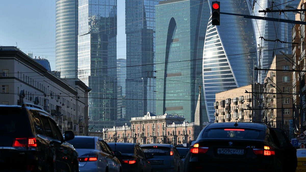 Пробка на Кутузовском проспекте