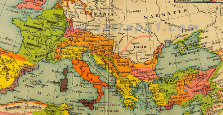 Карта Римской Империи