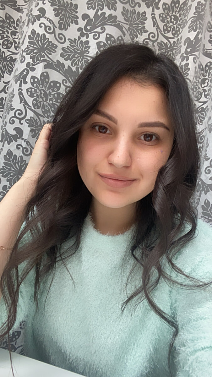 Фото без макияжа, но с фильтром 🤣