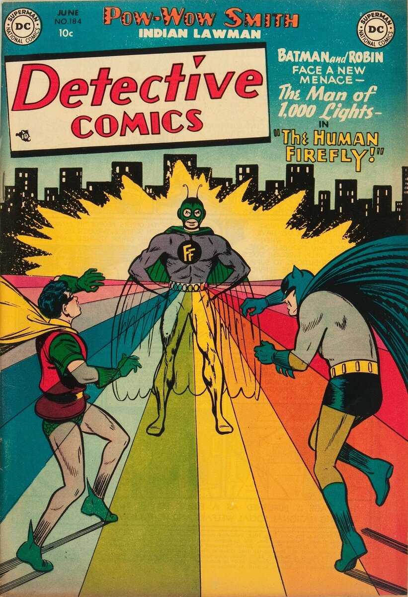 Дебютировал в Detective Comics #184 (июнь, 1952 г.).