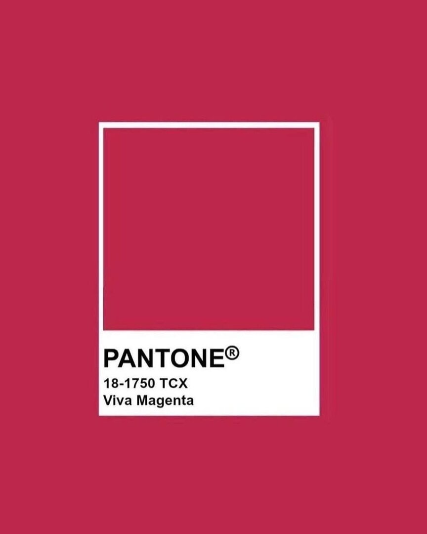 Яркий розовый цвет Pantone TCX