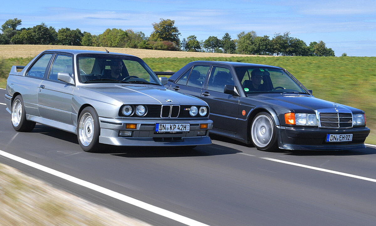 BMW 3-reihe E30 & Mercedes-Benz 190 W201 (1982-1993)