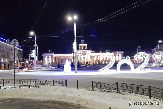 На фото: г.Петрозаводск, железнодорожный вокзал