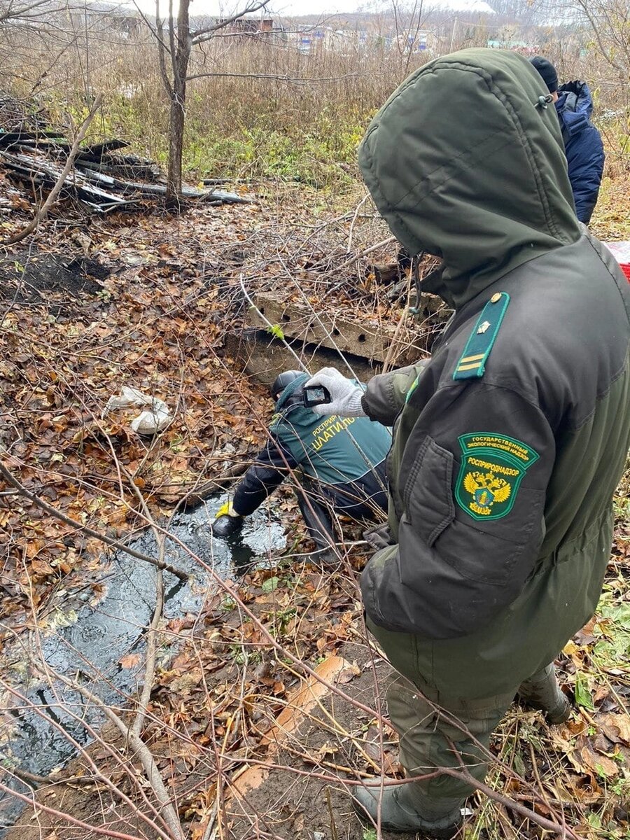 Отбор проб специалистами ЦЛАТИ