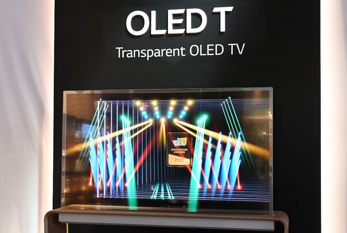 КОНЦЕПЦИЯ ПРОЗРАЧНОГО OLED-ТЕЛЕВИЗОРА КОМПАНИИ LG ПОЛУЧИЛА НАГРАДУ ЗА ИННОВАЦИИ CES 2023 