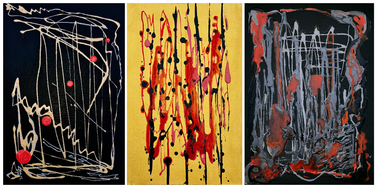 Триптих "Борьба и единство противоположностей"