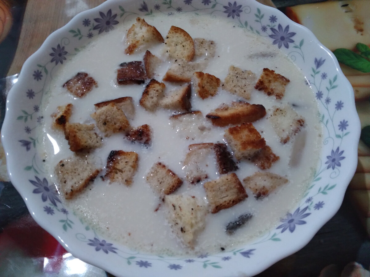 Сырный суп с грибами и курицей — рецепт с плавленным сыром