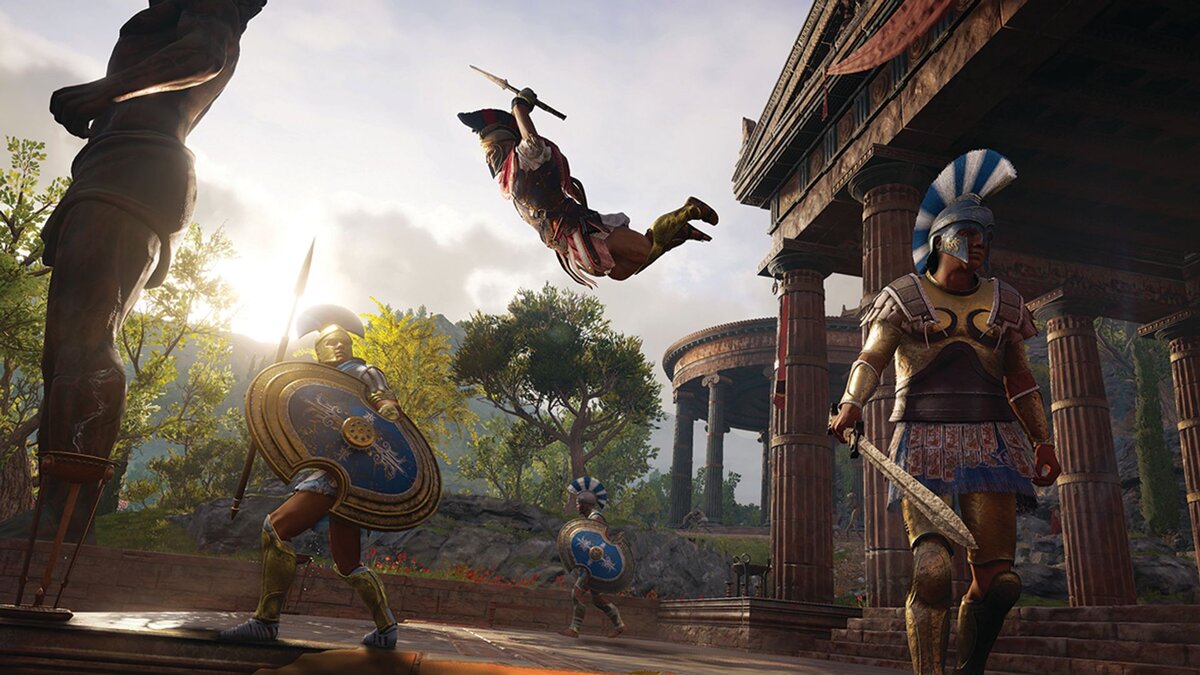 Действие Assassin's Creed Odyssey происходит на фоне классических Афин, включая нетронутый Парфенон