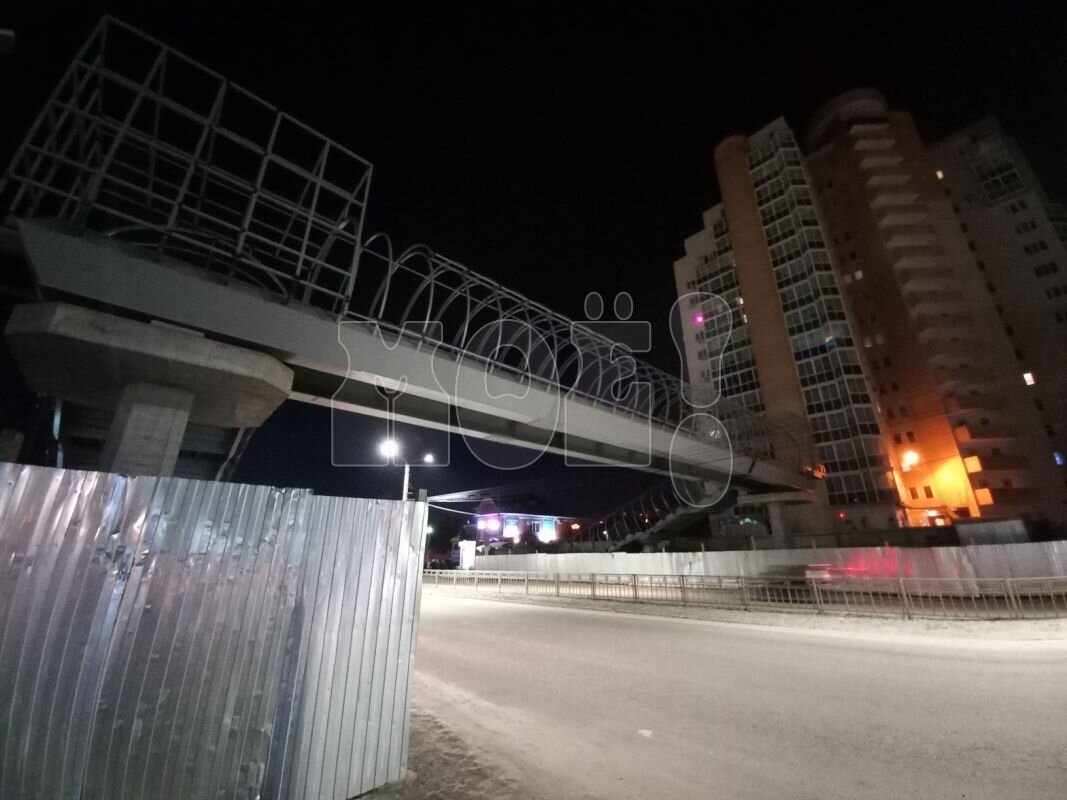    Так сейчас выглядит ещё не достроенный переход. Фото: читатель «МОЁ! Online»