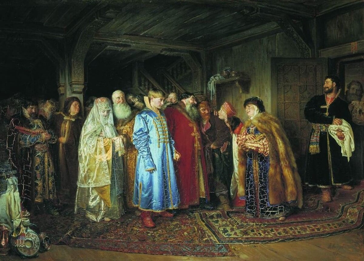 Картина К. Лебедева