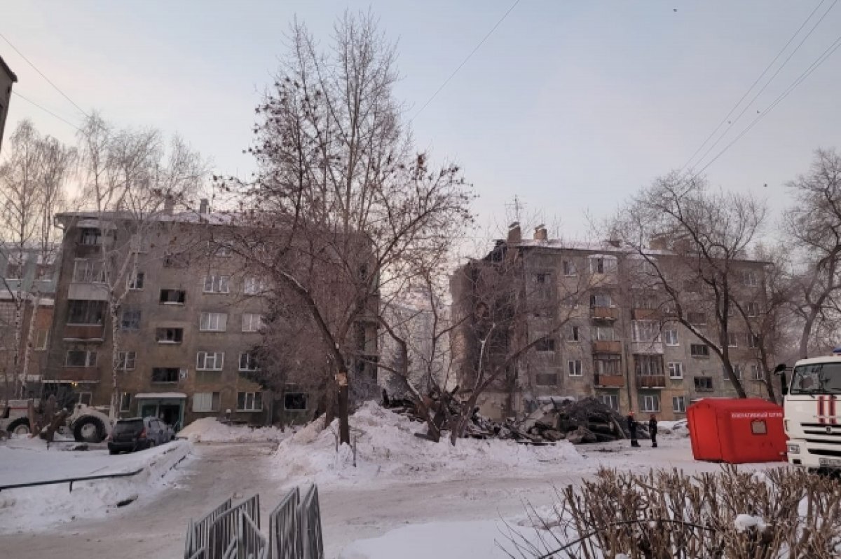    В Новосибирске взорвавшийся панельный дом относится к популярной серии