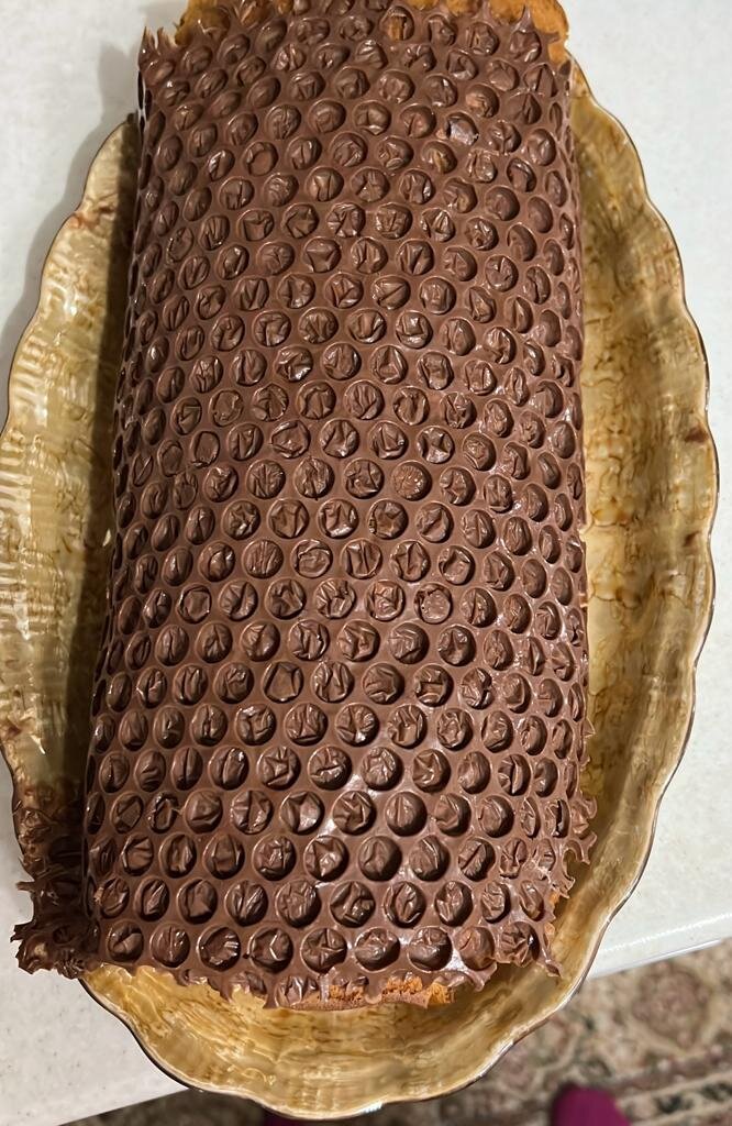 Медовый рулет- вид сверху ( дубль 1)