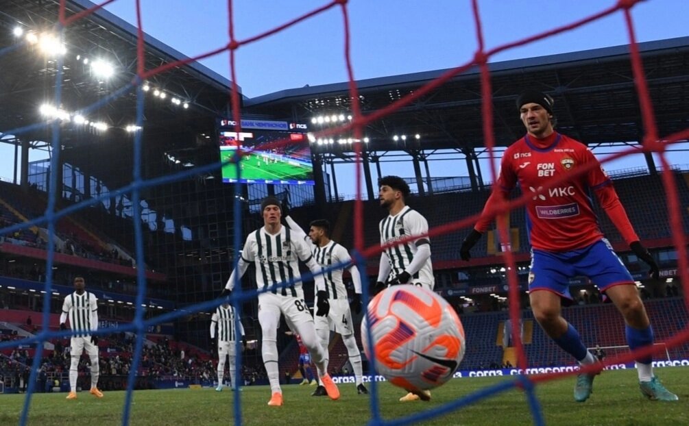 Матч ЦСКА-Краснодар 1/4 финала Кубка России