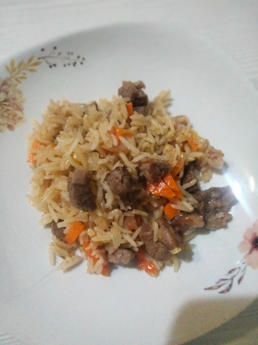 Плов со свининой