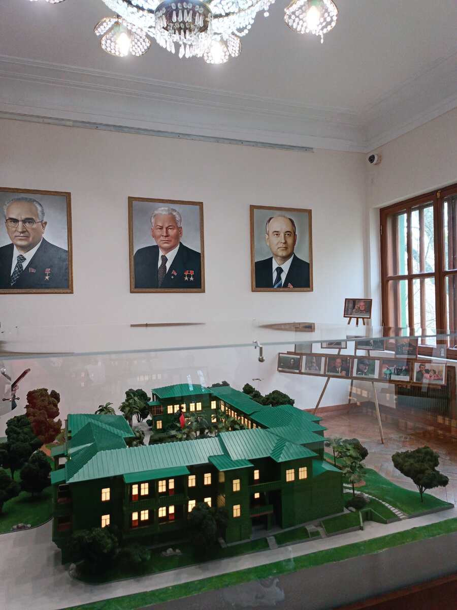 Дача Сталина. Вид сверху