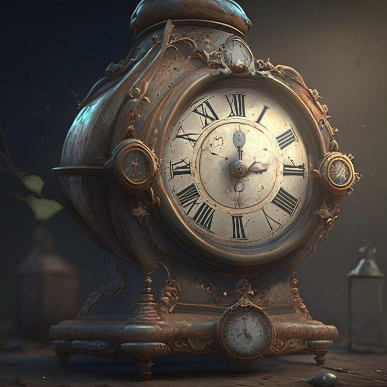 Судя по циферблату часы не очень точные (дело рук явно дементного мастера), совсем не то, что эпигенетические часы старения