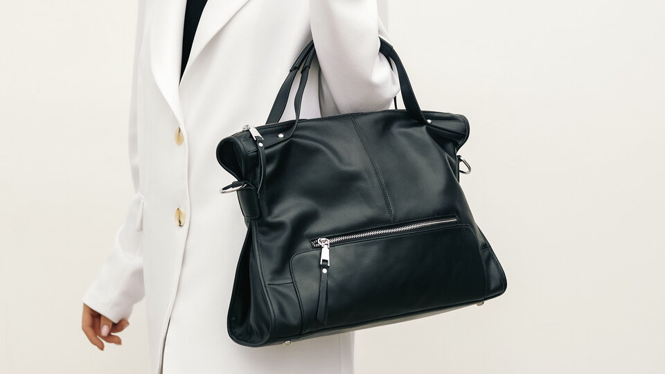 Сумка женская из натуральной кожи бренда Faustini