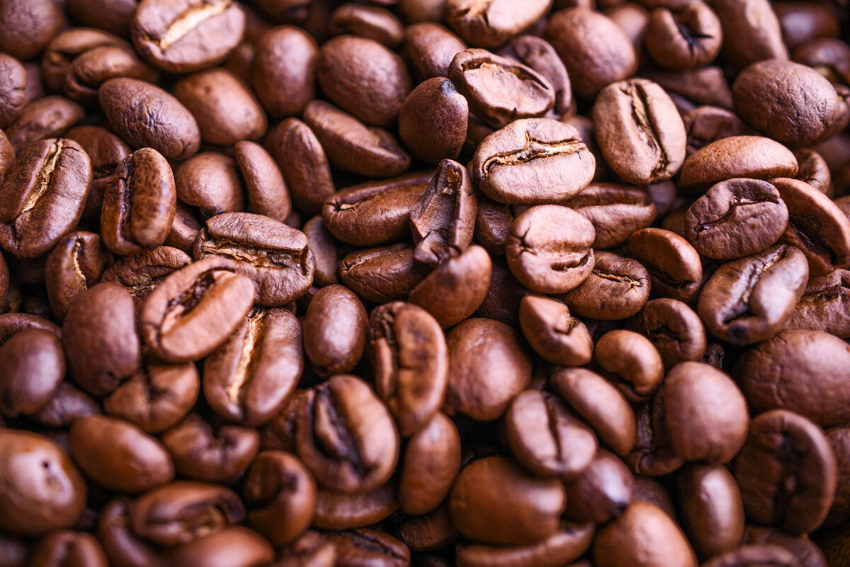 Кофейные обжаренные зерна