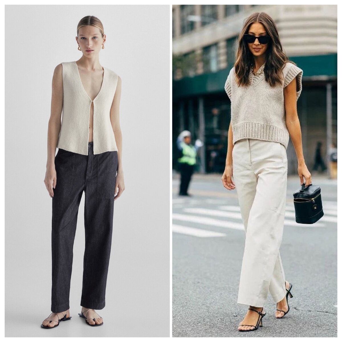 фото с сайта Massimo Dutti, коллаж составлен автором