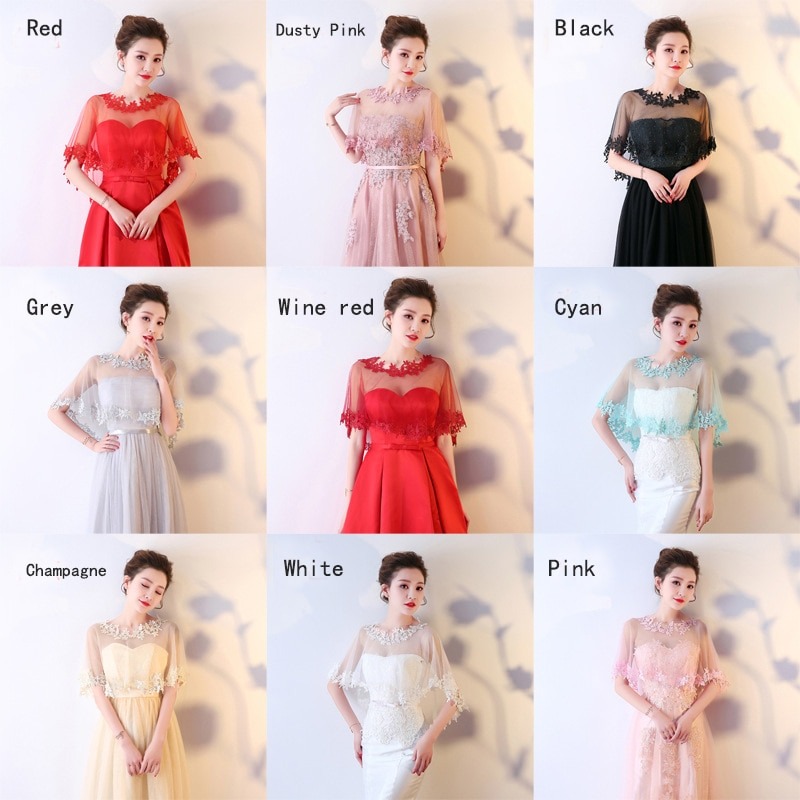 Свадебные кружевные накидки для невесты