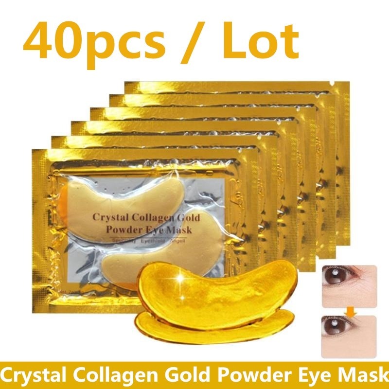 Crystal collagen gold powder eye mask bio gold