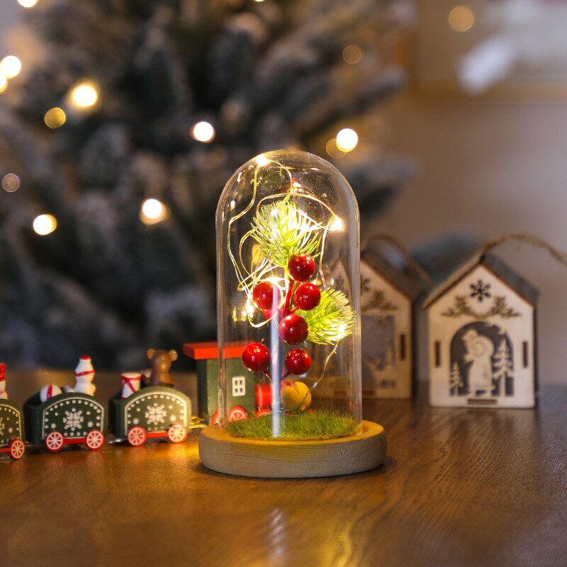 Елка в стеклянной колбе