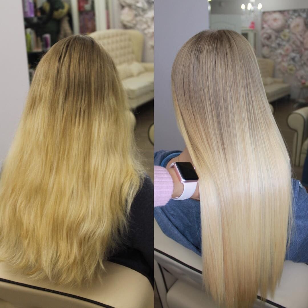 Ботокс для волос фото до и после процедуры