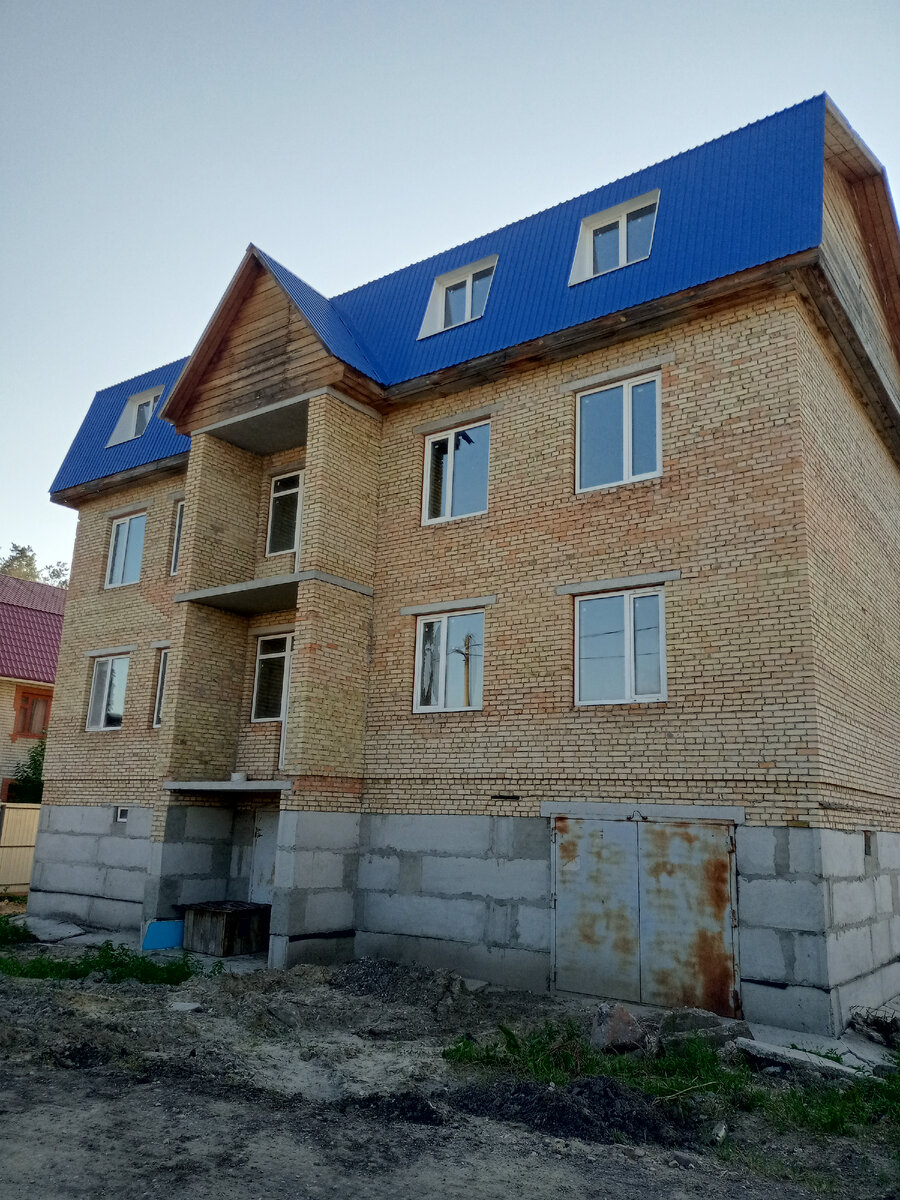 дом в четыре уровня